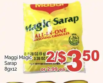 T&T Supermarket Maggi magic sarap offer