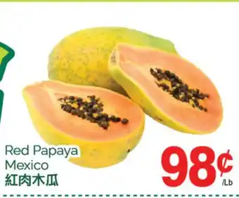 T&T Supermarket Red papaya offer