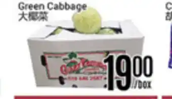 Nations Fresh Foods Green cabbage offer