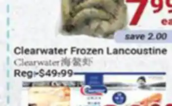 Oceans Fresh Food Market Clearwater frozen lancoustine offer