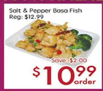 Sunny Food Mart Salt & pepper basa fish offer