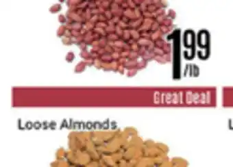 Nations Fresh Foods Loose almonds offer