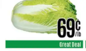 Nations Fresh Foods Napa cabbage offer