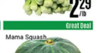 Nations Fresh Foods Mama squash offer