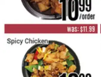 Nations Fresh Foods Spicy chicken offer