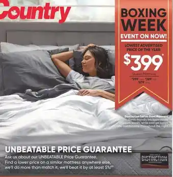 Sleep Country Distinction series dani mattress offer