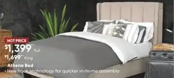Sleep Country Athena bed offer