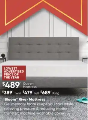 Sleep Country Bloom river mattress offer