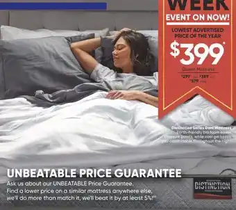 Dormez Vous Distinction series dani mattress offer