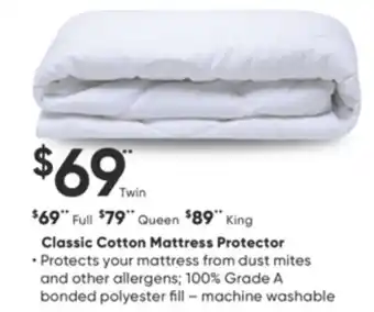 Dormez Vous Classic cotton mattress protector offer