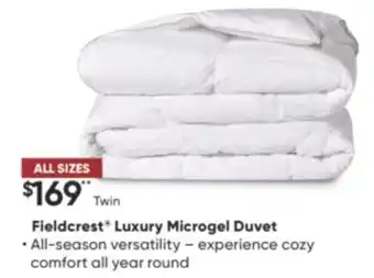 Dormez Vous Fieldcrest luxury microgel duvet offer