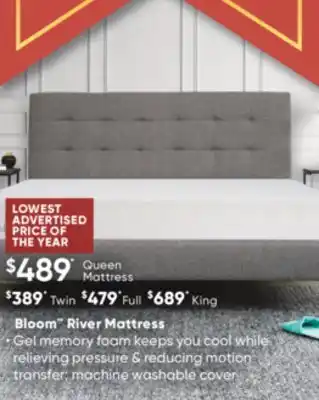 Dormez Vous Bloom river mattress offer
