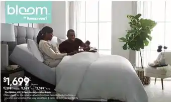 Dormez Vous The bloom lift- lifestyle adjustable base offer