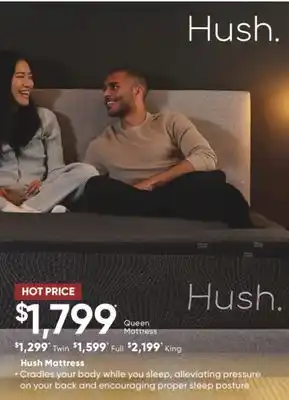 Dormez Vous Hush mattress offer