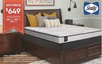 Dormez Vous Sealy optimum holt mattress offer