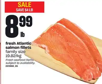 Independent Grocer Fresh atlantic salmon fillets offer