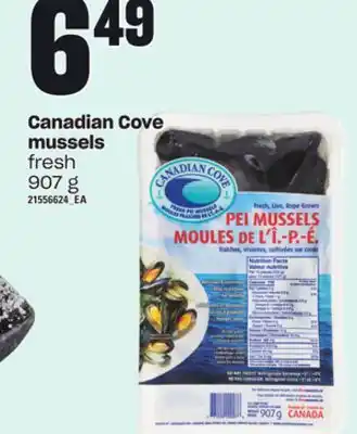 Independent Grocer Canadian cove mussels, 907 g offer
