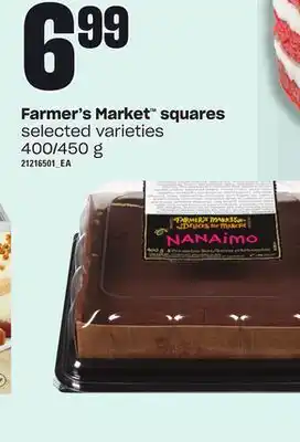 Independent Grocer Farmer's market squares, 400/450 g offer