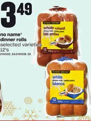 Independent Grocer No name dinner rolls, 12's offer