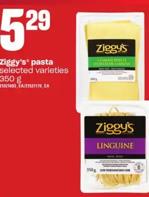Independent Grocer Ziggy's pasta, 350 g offer