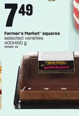 Loblaws Farmer's market squares, 400/450 g offer