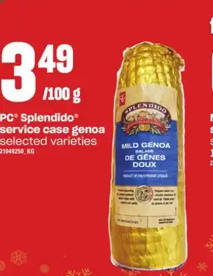 Loblaws Pc splendido service case genoa offer
