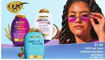 Loblaws Ogx hair care offer