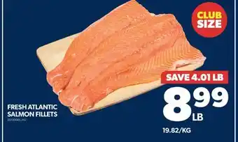 Real Canadian Superstore Fresh atlantic salmon fillets offer
