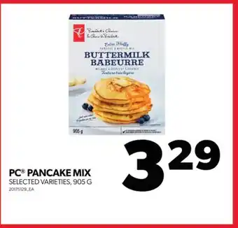 Real Canadian Superstore Pc pancake mix, 905 g offer