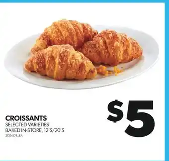 Real Canadian Superstore Croissants, 12's/20's offer