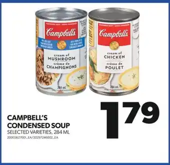 Real Canadian Superstore Campbell's condensed soup, 284 ml offer