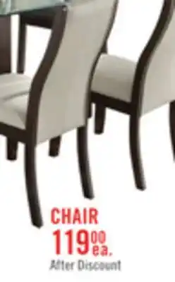 The Brick Tyler dining chair taupe offer