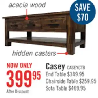 The Brick Casey coffee table offer