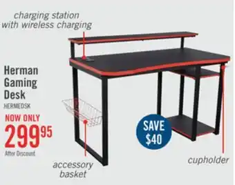 The Brick Herman gaming desk offer