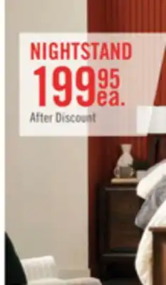 The Brick Kane nightstand offer