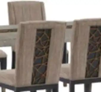 The Brick Tate 7-piece dining room package - silver offer