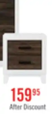 The Brick Remi nightstand - white offer