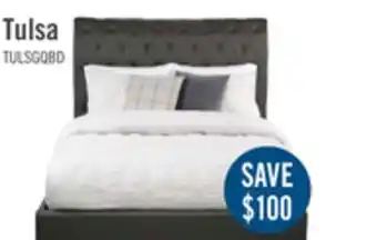 The Brick Tulsa queen bed offer