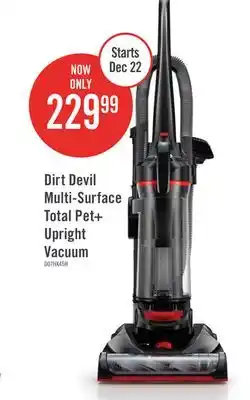 The Brick Dirt devil multi-surface total pet+ upright vacuum offer