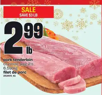 Independent City Market Filet de porc, pkg 2's offer