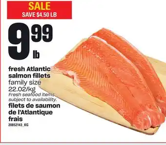Independent City Market Filets de saumon de l'atlantique frais offer