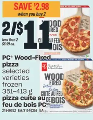 Valu-mart Pizza cuite au feu de bois pc, 351-413 g offer