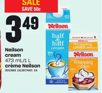 Independent City Market Crème neilson, 473 ml/1 l offer