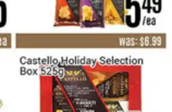 Nations Fresh Foods Castello holiday selection box offer