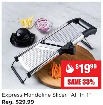 Kitchen Stuff Plus Express mandoline slicer all-in-1 offer