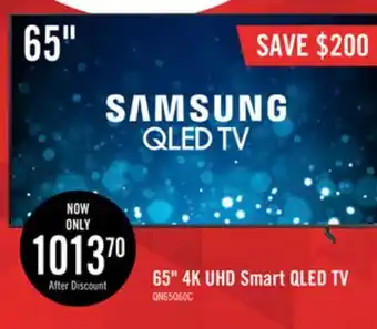The Brick Samsung 65 q60c 4k qled tv offer