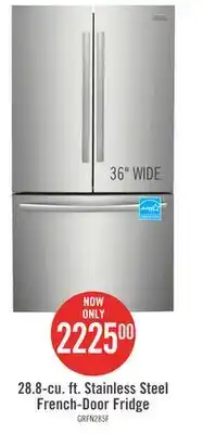 The Brick Frigidaire gallery 28.8 cu. ft. french-door refrigerator - grfn2853af offer