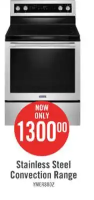 The Brick Maytag 6.4 cu. ft. electric range ymer8800fz offer