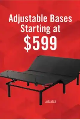 The Brick Serta motion air twin xl adjustable base offer