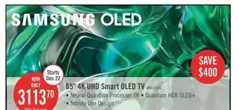 The Brick Samsung s95c 65 oled 4k tv offer